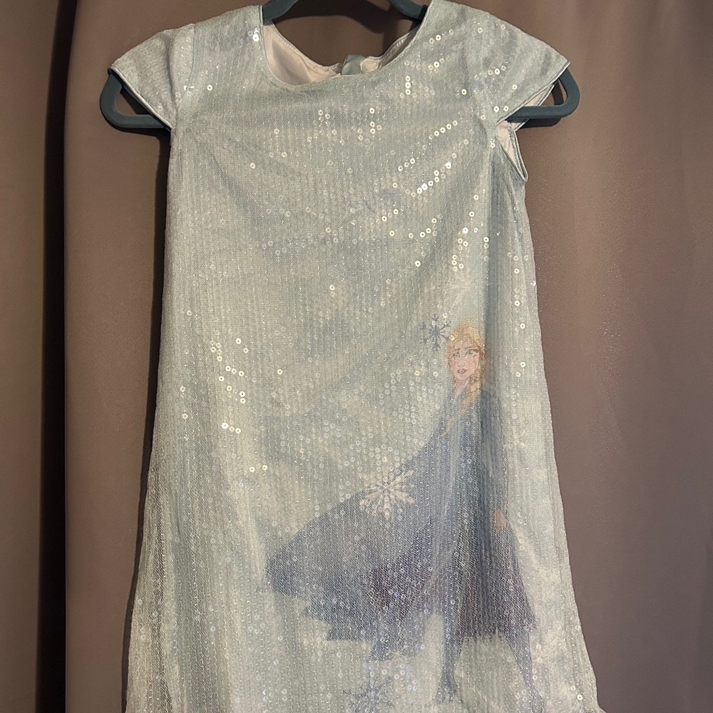 Frozen dress girl